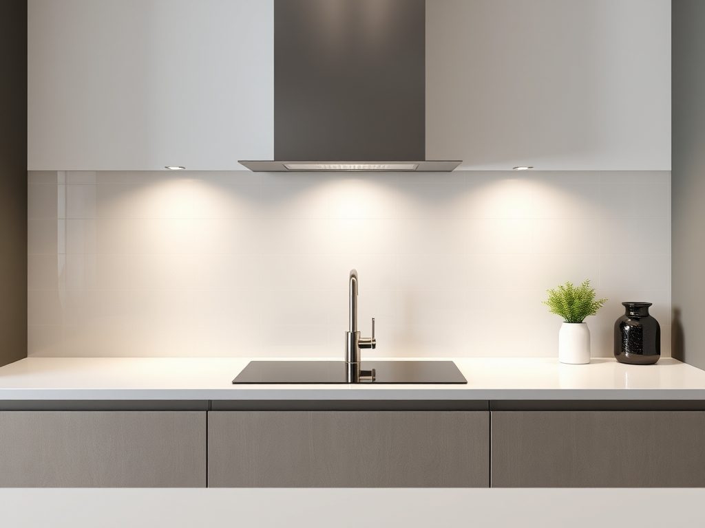 Ściana nad blatem z płytek wielkoformatowych: kiedy warto wybrać i jak uniknąć typowych błędów przy aranżacji kuchni