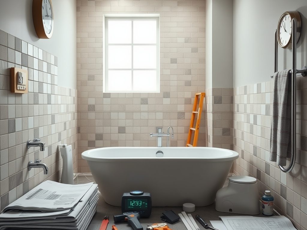 Przerwy technologiczne w remoncie łazienki: kiedy i dlaczego warto je uwzględnić w planie prac
